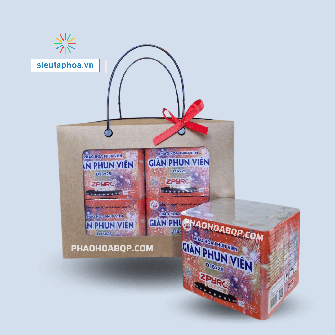 Combo 04 Giàn Phun Viên 2025 Mẫu Mới