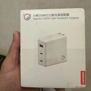 Củ Sạc Nhanh 3 Cổng Lenovo XiaoXin 105W GaN (2 Type-C + 1 USB-A, Hỗ Trợ PD 3.0 & PPS)