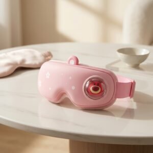 Máy Massage Mắt Thông Minh Chườm Ấm Gấu Dâu Lotso Disney (Bản Quyền Chính Hãng)
