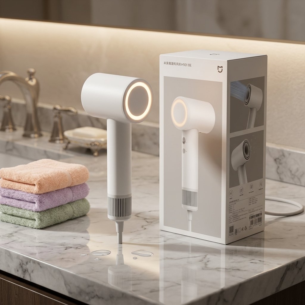 Máy Sấy Tóc Tốc Độ Cao Xiaomi Mijia H501 SE (Động Cơ Không Chổi Than 110.000 Vòng/Phút - 200 Triệu Ion Âm)